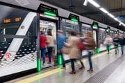  El tren automático en la línea 6