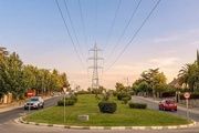 El cableado entre Las Lomas y Majadahonda. (ABC)