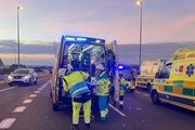  Accidente en la M-410, en Humanes