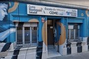 La fachada del edificio del antiguo CEME de Sabadell