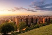  Una vista del parque del Cerro Tío Pío en Puente de Vallecas