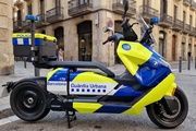 Moto de la Guardia Urbana de Barcelona