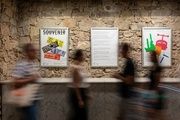 Carteles de la muestra "Elisava x Amics de La Rambla; Souvenir"