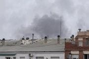  Atendido un trabajador por un incendio en la terraza de un hotel junto a la plaza Catalunya de Barcelona