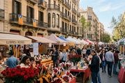  El Gremi de Floristes avisa: Sant Jordi se llena de paradas de rosas y pierde este año la Rambla