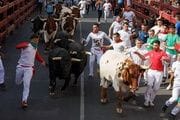 Los encierros volverán a ser el acto central de las fiestas. (EFE)