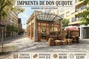  La imprenta donde nació Don Quijote reabre en Madrid con visitas guiadas y entradas desde 5 euros