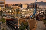 Un túnel de Rodalies en Barcelona